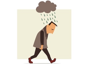 Eine depressive Stimmung ist eine Folge des Rauchens